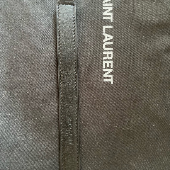 Saint Laurent YSL Small Quilted Loulou Bowling Camera Bag Gunmetal HW - Picture 7 of 13